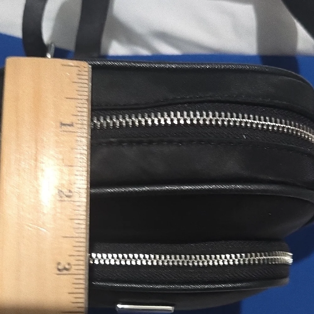 DKNY Men's Black Messenger Bag